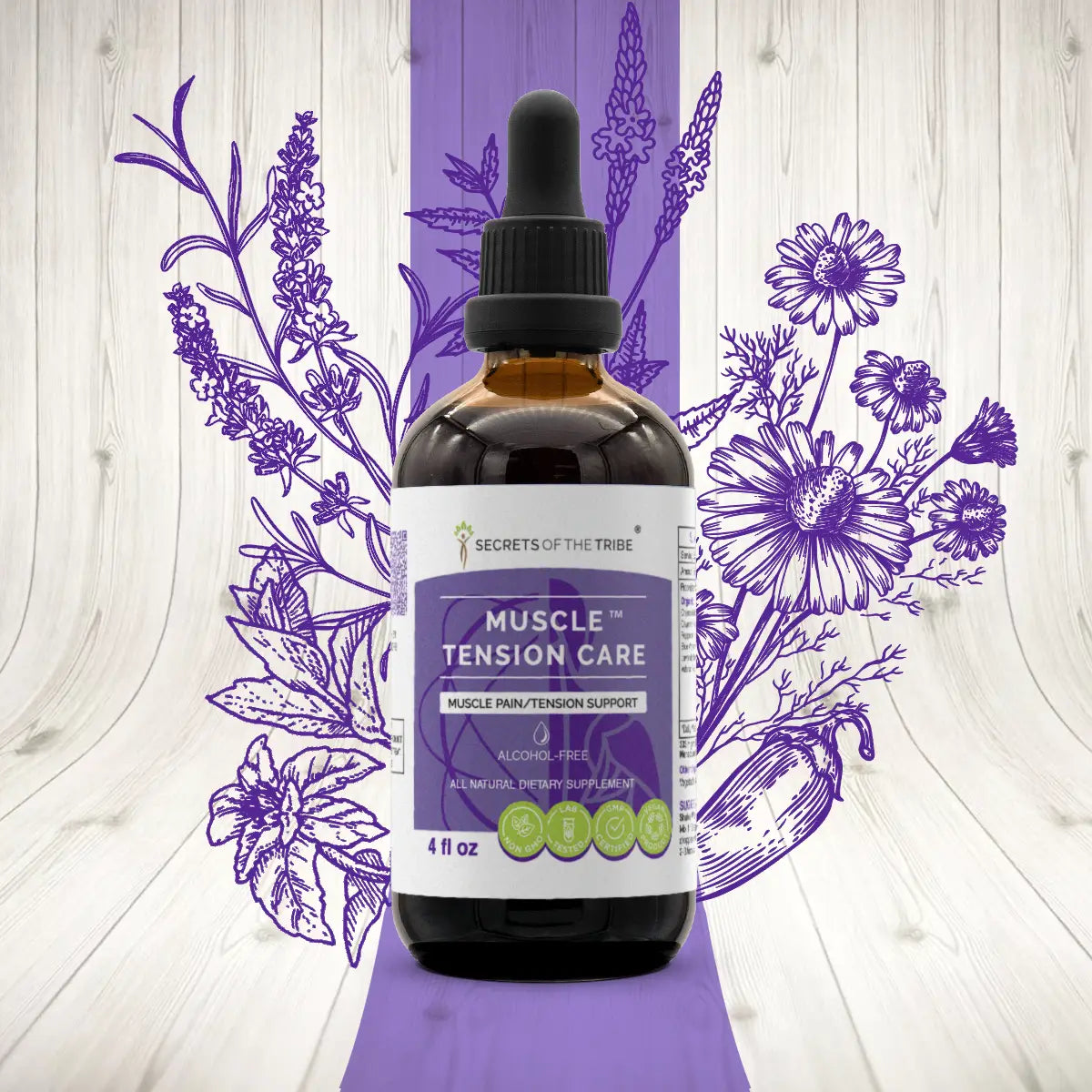 Secrets of the Tribe Muscle Tension Care - Muscle Pain/Tension Support