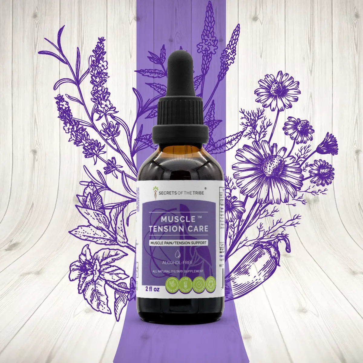 Secrets of the Tribe Muscle Tension Care - Muscle Pain/Tension Support