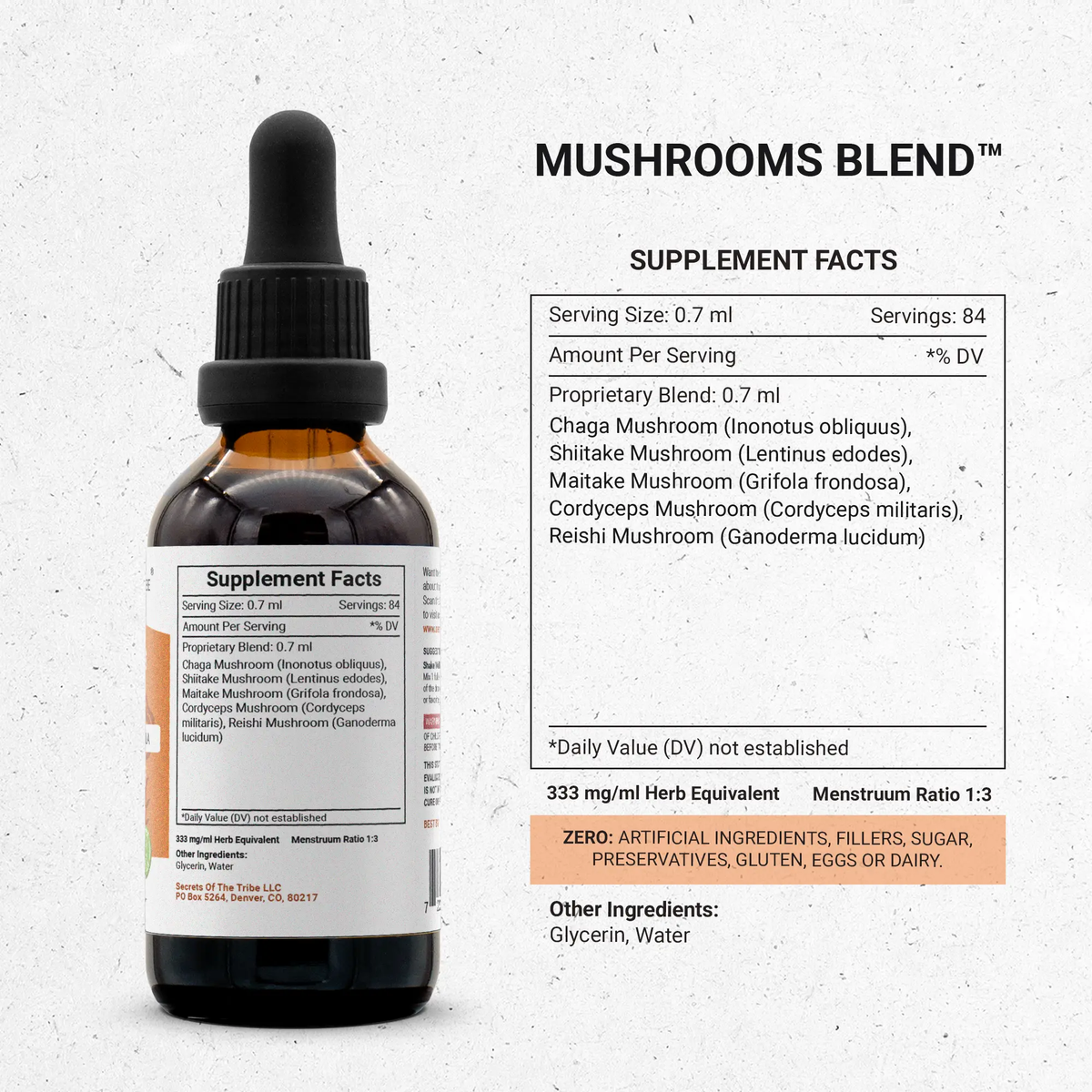 Mushrooms Blend - Immune Support Formula