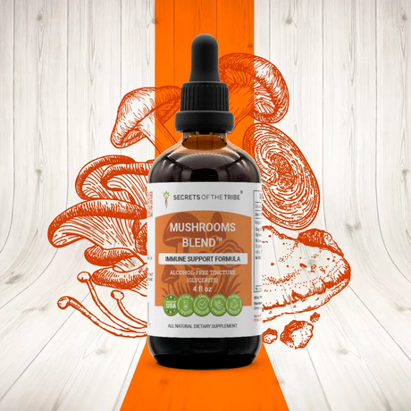 Secrets of the Tribe Mushrooms Blend - Immune Support Formula