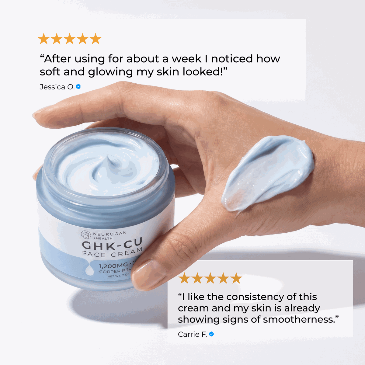 GHK-Cu Face Cream | All Skin Types | Low Price