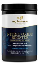 Nitric Oxide Booster Powder Mix – Blue Raspberry Flavor