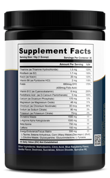 Nitric Oxide Booster Powder Mix – Blue Raspberry Flavor