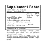 NusaPure Longjack Tongkat Ali 1,300mg 150 Veggie Caps (Non-GMO, Gluten Free) Bioperine