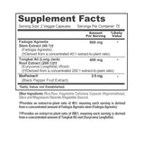 NusaPure Fadogia Agrestis 600mg + Tongkat Ali 400mg - 150 Veggie Caps - Non-GMO, Made in USA, Serving 2 VCaps, BioPerine