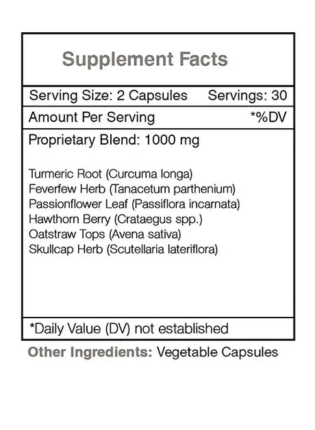 Secrets of the Tribe Nerve Secret Capsules - Healthy Nerves Formula