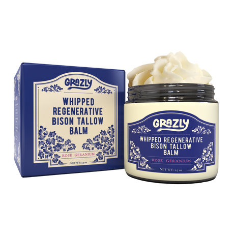 Whipped Bison Tallow & Manuka Honey Moisturizing Balm