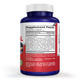 NusaPure Intestinal Support for Humans (Non-GMO), Wormwood, Garlic, Black Walnut Hull, 60 Capsules
