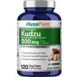 NusaPure Kudzu Root 20:1 Extract, 200 mg - 120 Veggie Capsules (Non-GMO, Vegan, Bioperine)