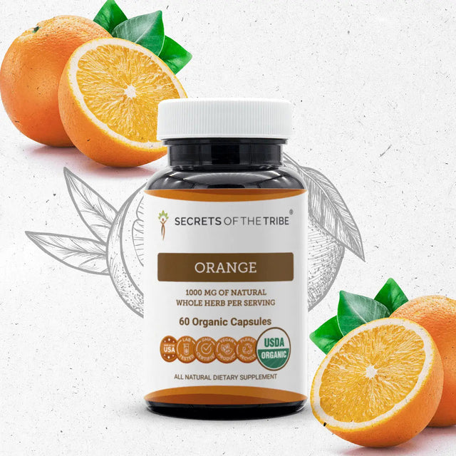 Secrets of the Tribe Orange Capsules
