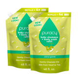 Puracy Baby Shampoo & Body Wash (Tear-Free)