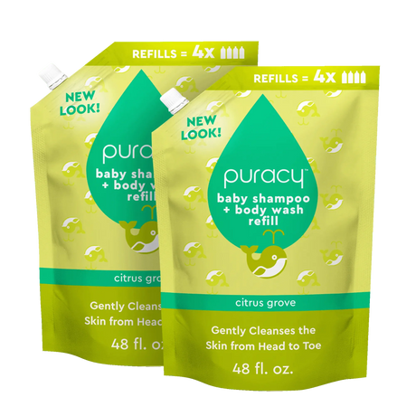 Puracy Baby Shampoo & Body Wash (Tear-Free)