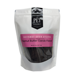 Peanut Butter Carob Gourmet Chew Sticks for Dogs – 2 lb Bag