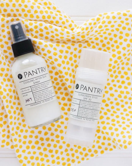 Pantry Products Cooling After-Sun Spray - Natural Coconut Oil + Aloe Sunburn Treatment