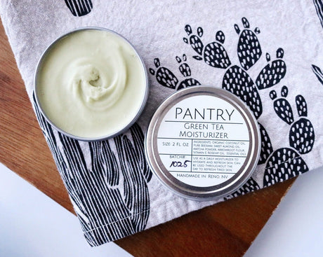 Pantry Products Green Tea Facial Moisturizer | Matcha + Rosehip Skin Balm