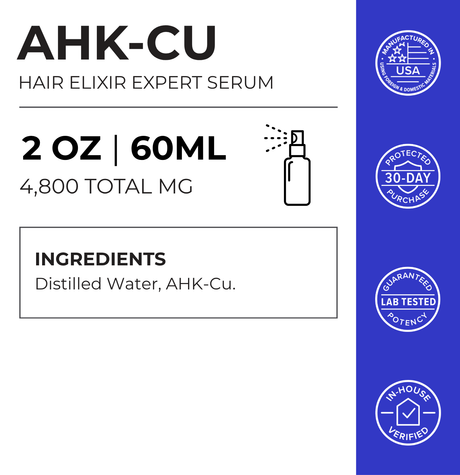 AHK-Cu Copper Peptide Hair Serum 4800mg