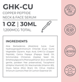 GHK-Cu Copper Peptide Neck & Face Serum