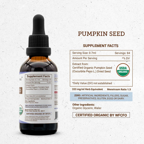 Pumpkin Seed Tincture