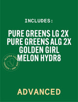 Pure Green Pure Hardcore, Cold Pressed Juice 6pk