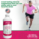 Fulvic Acid Minerals Complex –Natural Raspberry Flavor, 32 Servings