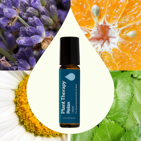 Relax Essential Oil Blend Pre-Diluted Roll-On