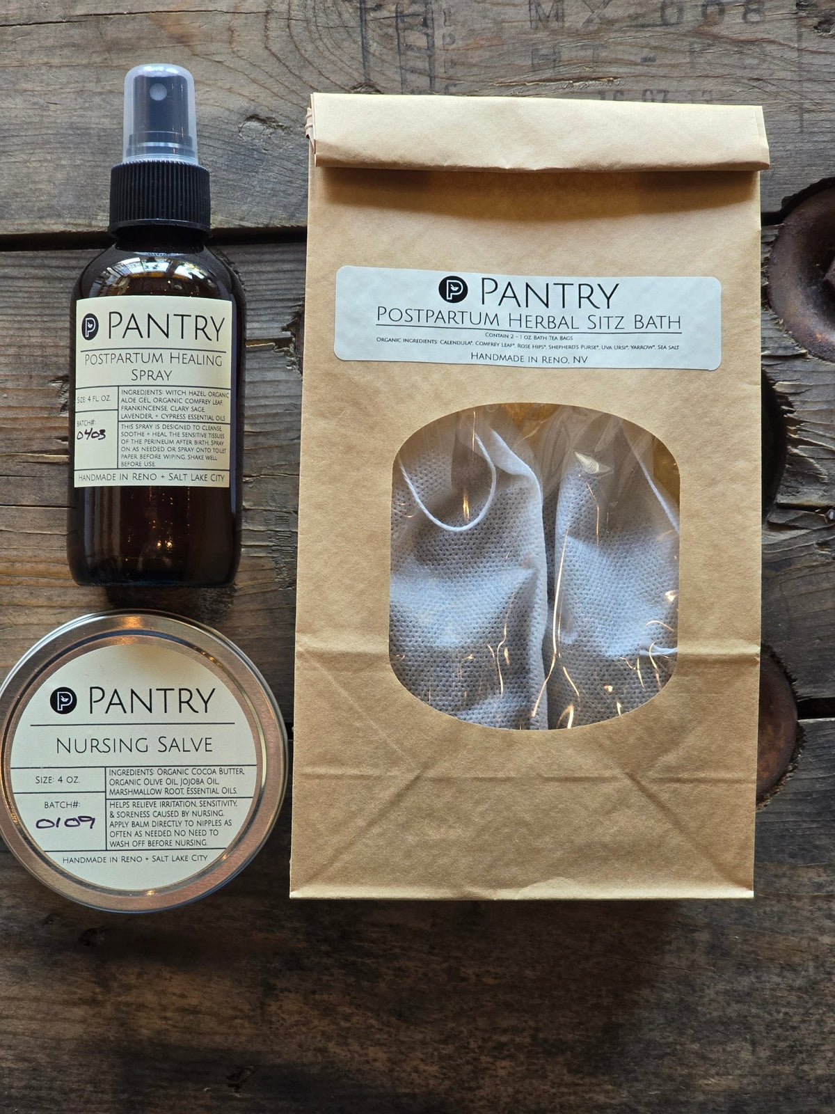 Pantry Products Postpartum Herbal Sitz Bath - A Soothing Recovery Soak