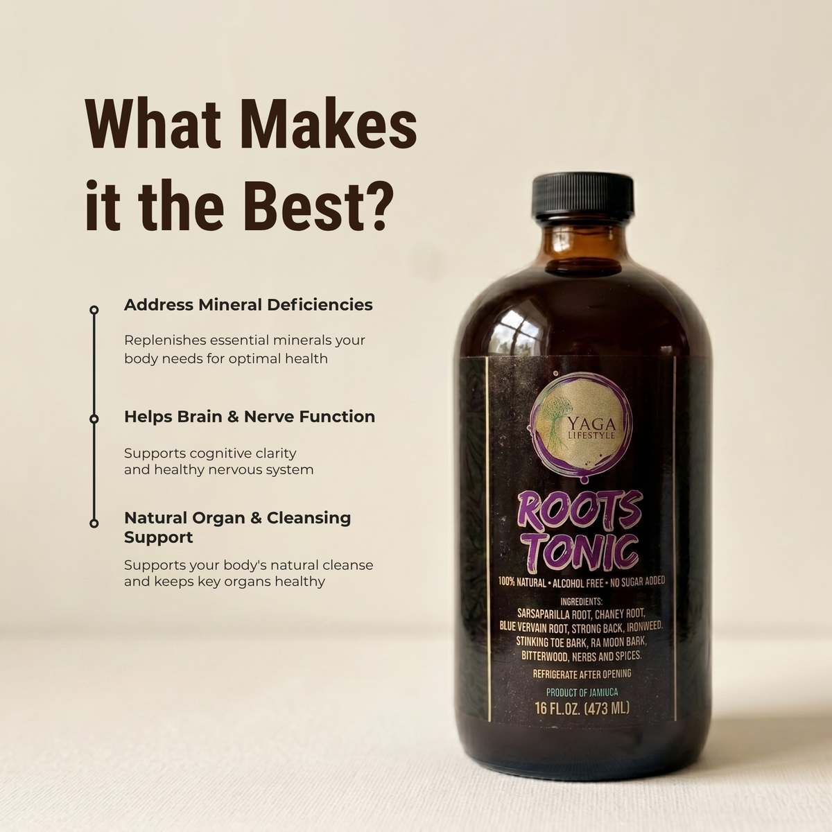 Yaga Lifestyle Yaga Roots Tonic™