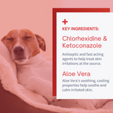 Antiseptic Hot Spot & Rash Spray for Dogs & Cats - 8oz