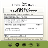 Organic Saw Palmetto