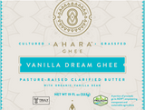 Ahara Rasa Grass-Fed Vanilla Dream Ghee | Ahara Rasa