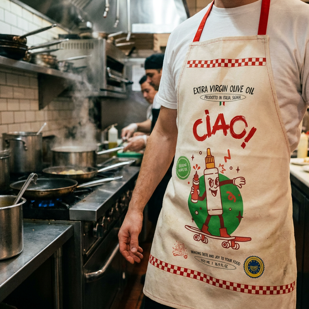 Crazy CIAO! Apron Pizzola