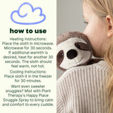 Aroma Plush - Snuggle Sloth