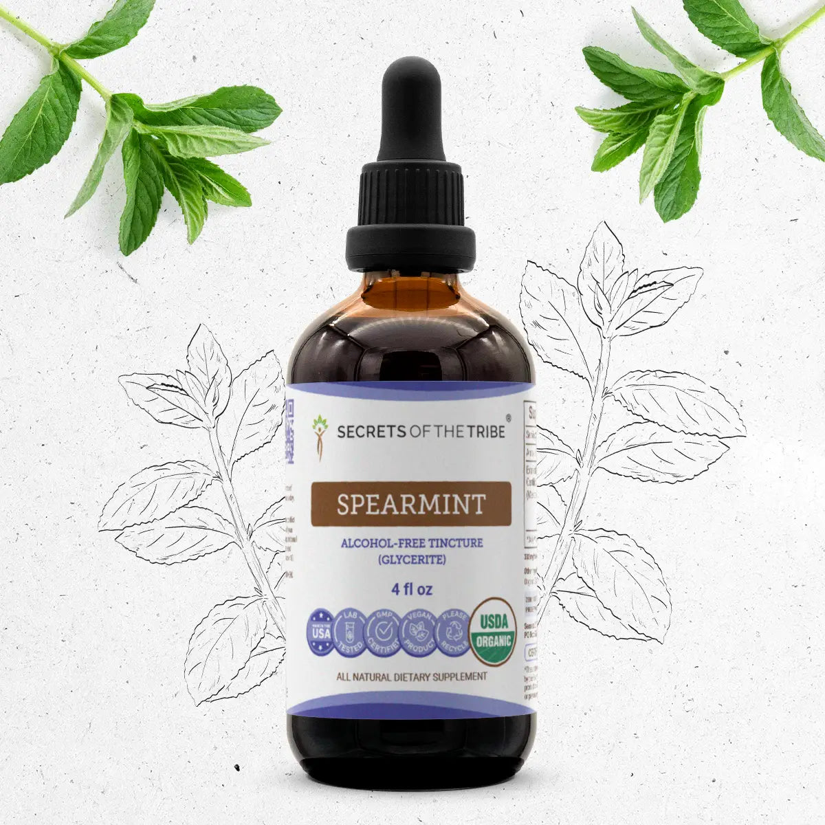 Secrets of the Tribe Spearmint Tincture