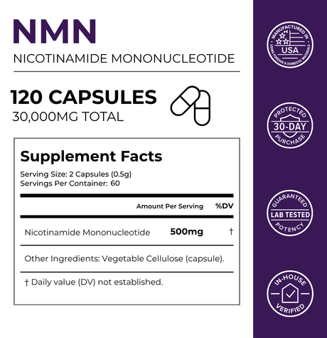 NMN Capsules 500MG