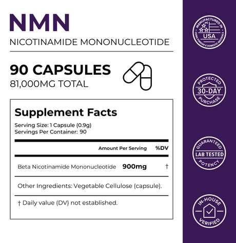 NMN Capsules 900mg