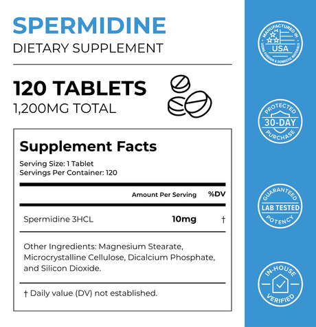 Spermidine Supplement Tablets
