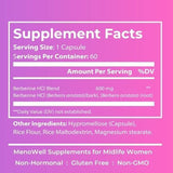 CRAVINGS* Berberine : 60 Caps : Part of the MenoWell Metabolic Support System