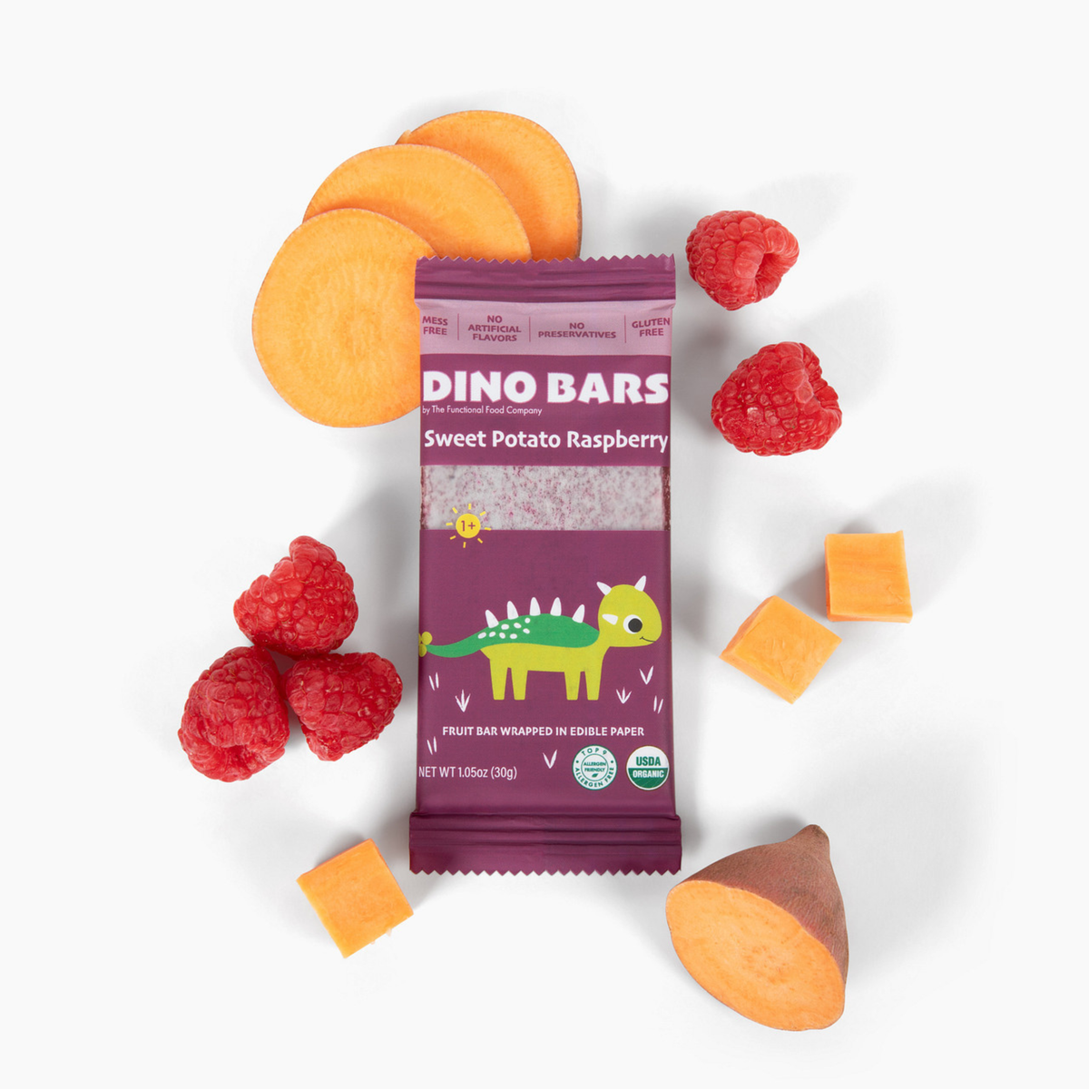 Sweet Potato Raspberry Bar