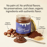 Taycte Organic Hazelnut Cocoa Cream