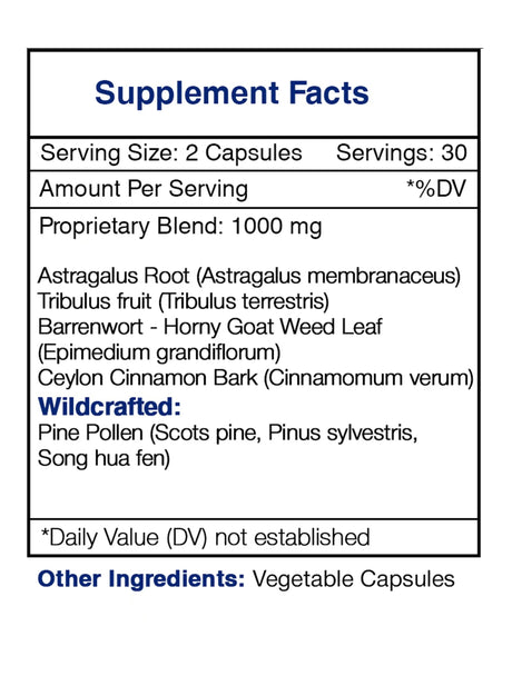 Secrets of the Tribe Testosterone Secret Capsules - Male Hormone Support