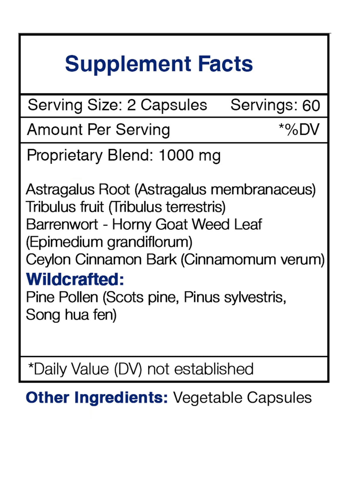 Testosterone Secret Capsules - Male Hormone Support