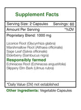 Secrets of the Tribe Throat Soothe Capsules - Sore Throat Formula