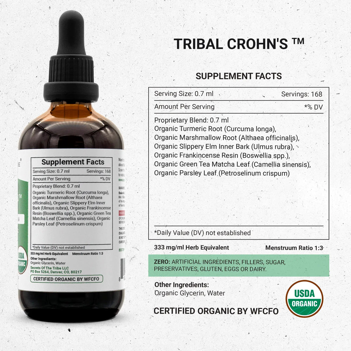 Tribal Crohn's - Gut and Bowel Formula