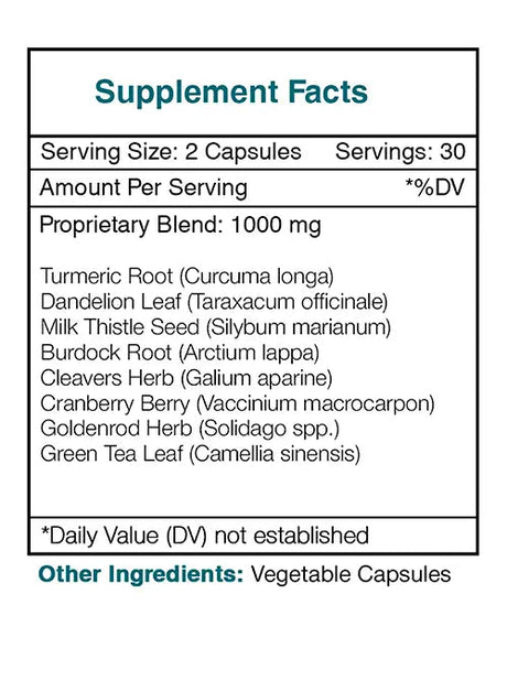 Secrets of the Tribe Tribal Detox Capsules - Cleansing Action Formula