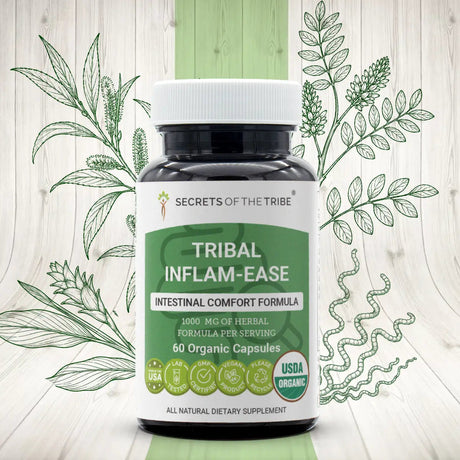 Secrets of the Tribe Tribal Inflam-ease Capsules - Intestinal Comfort Formula