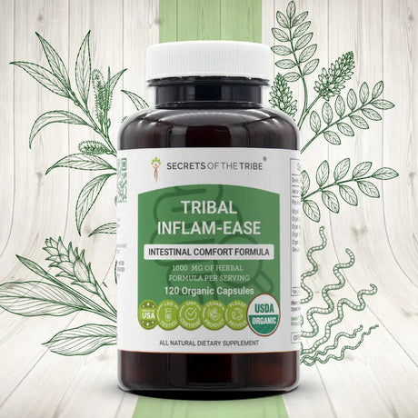 Secrets of the Tribe Tribal Inflam-ease Capsules - Intestinal Comfort Formula