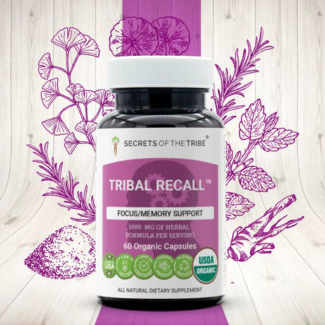 Secrets of the Tribe Tribal Recall Capsules - Memory Support