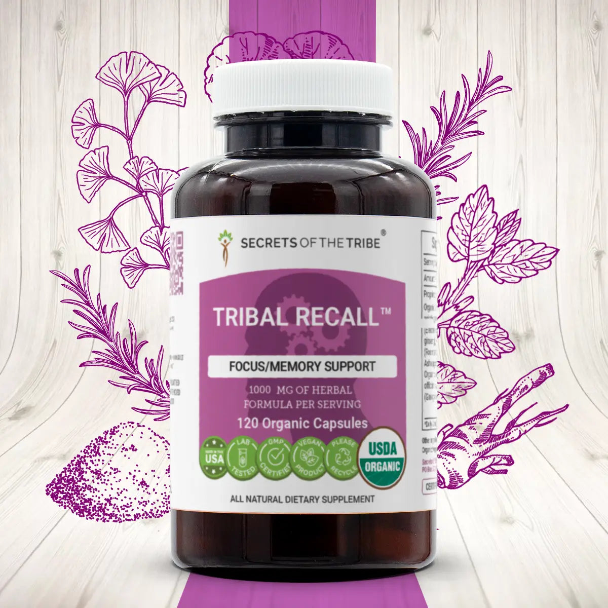 Tribal Recall Capsules - Memory Support