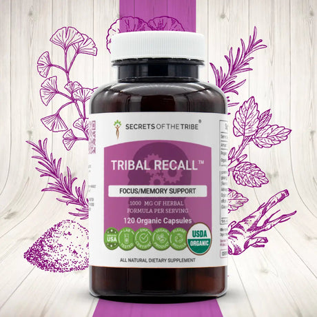 Secrets of the Tribe Tribal Recall Capsules - Memory Support