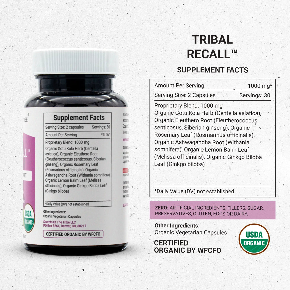 Tribal Recall Capsules - Memory Support